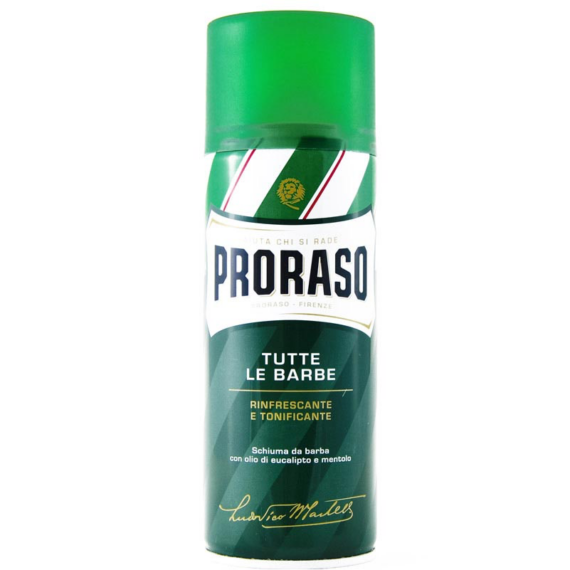 Proraso Shaving Foam Green Menthol 400ml