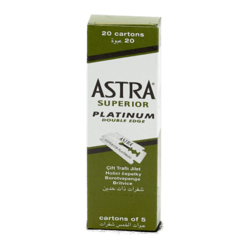 Astra double edge razors platinum 100pcs