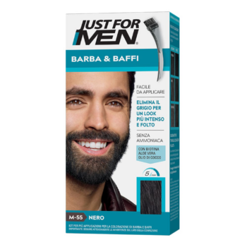 JUST FOR MEN BEARD & MUSTACHE COLOR 55 BLACK