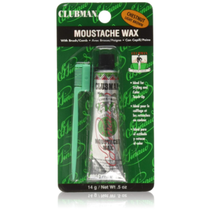 Clubman Pinaud Moustache Wax Light Brown