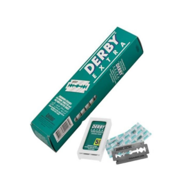 DERBY EXTRA (GREEN) DOUBLE EDGES BLADES 100 PIECES