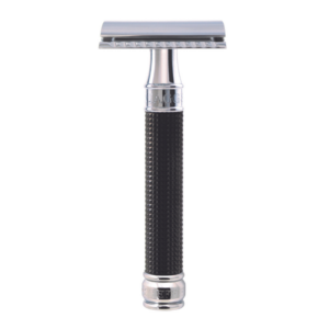 Edwin Jagger DE Safety Razor 3D Diamond Black Chrome