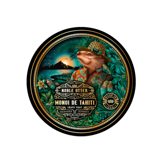 Noble Otter Shave Soap Mono De Tahiti