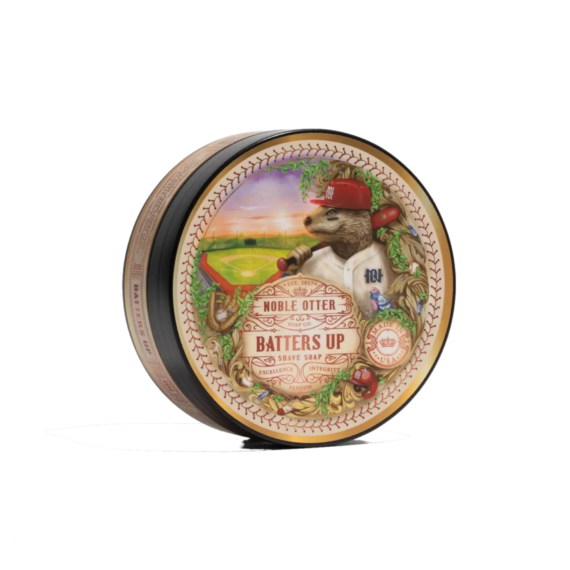 Noble Otter Shave Soap Batters Up