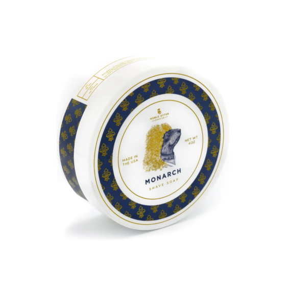 Noble Otter Shave Soap Monarch