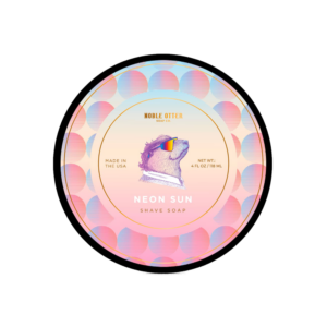 Noble Otter Shave Soap Neon Sun