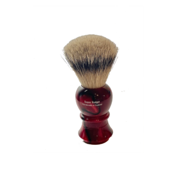 The Premium Barber Brush Super Badger Ruby