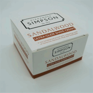 Simpson Shave Cream Sandalwood Ultra Glide Formula