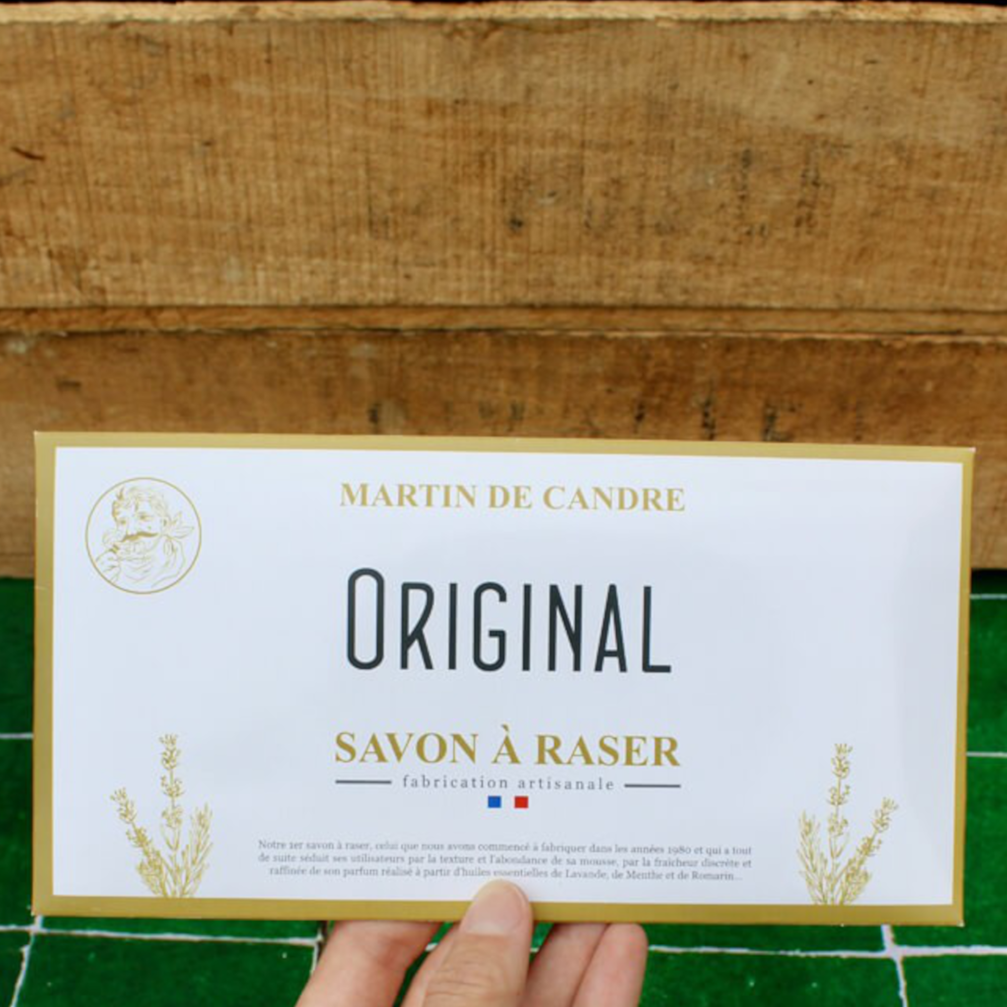 Martin de Candre Enveloppe Original Scheerzeep